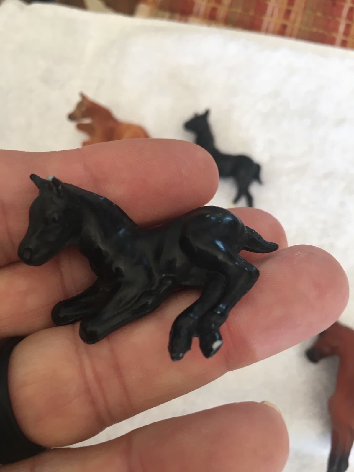 Lot Of 3 Vintage 1975 Breyer Molding Co Horse Figure Foals 5