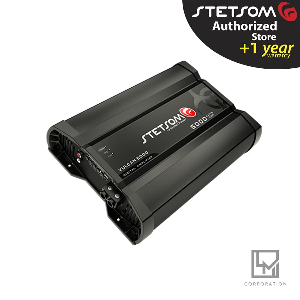 Stetsom Vulcan 5000 1 Ohm Digital Amplifier Car Audio vulcan5000 3 Day Delivery 2