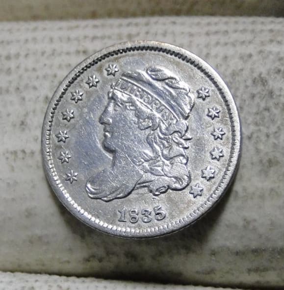 1835 Capped Bust Half Dime 2