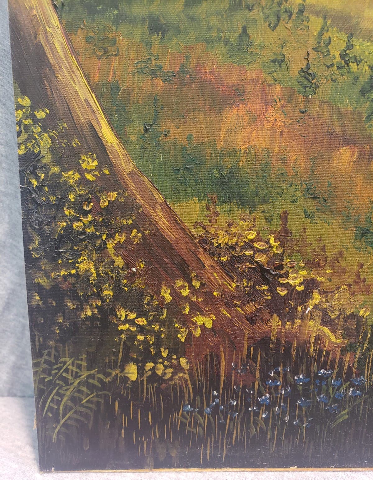 1953 Andre Richardson King (b. 1931) O/B Hill Valley Painting Chicago African Am 4