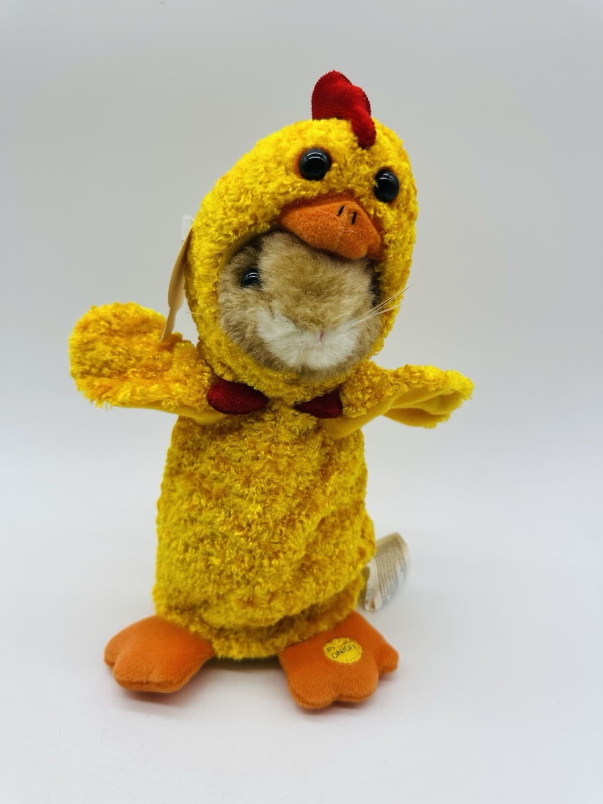 Vintage  Gemmy Dancing Hamster  "Chicken Dance"  Animated Chicken Works Funny
