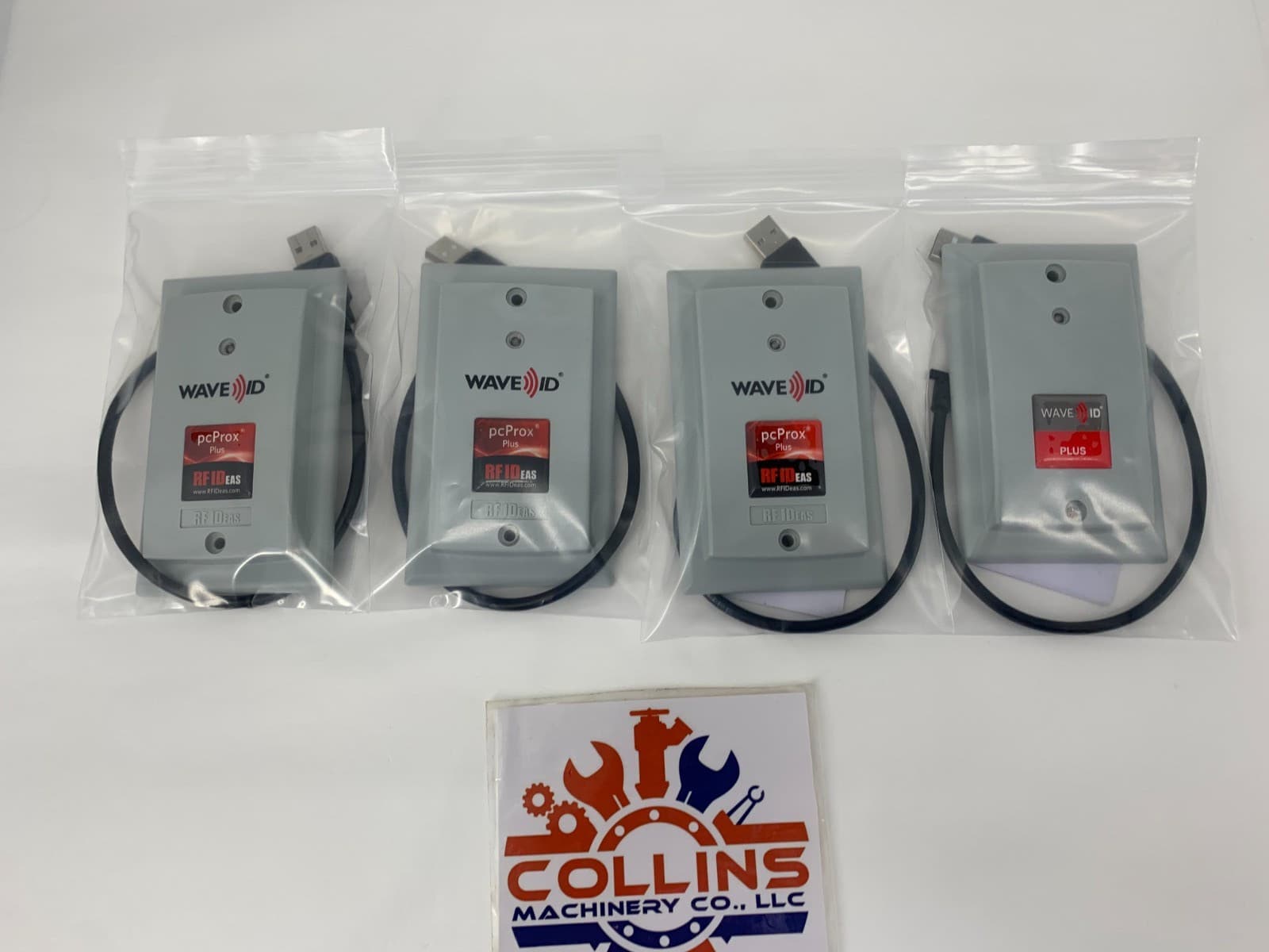 Rf Ideas RDR-805W1AGU-RA pcProx Plus Wave ID Badge Reader Surface Mount Gray 6