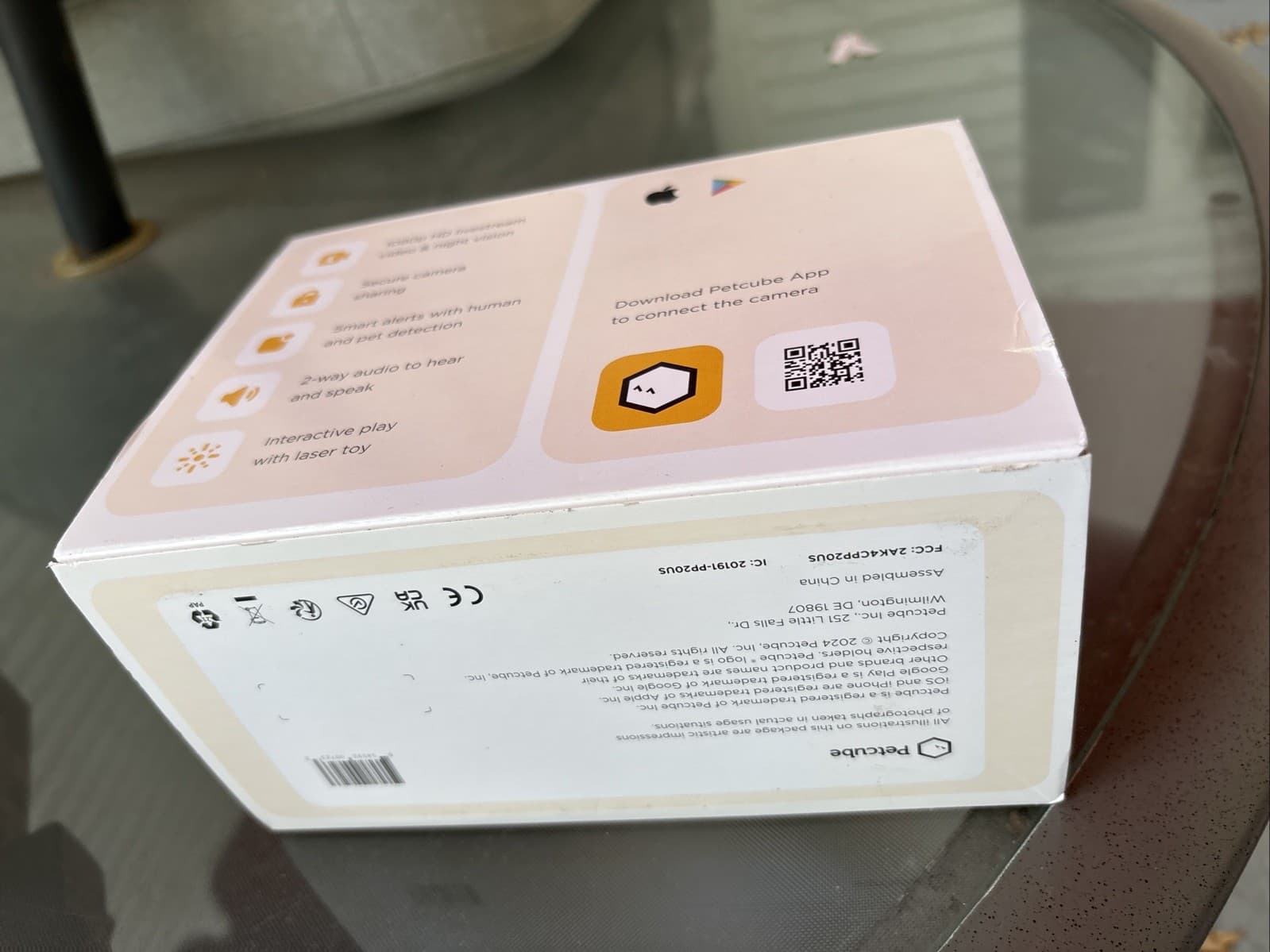 Petcube Play 2 Wi-Fi Pet Camera with Laser, 1080P HD Video, 2-Way Audio 2