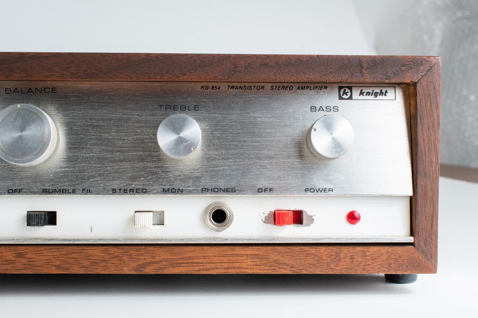 Knight Kit KG-854 54 Watt All-Transistor Stereo Amplifier. For parts. 3