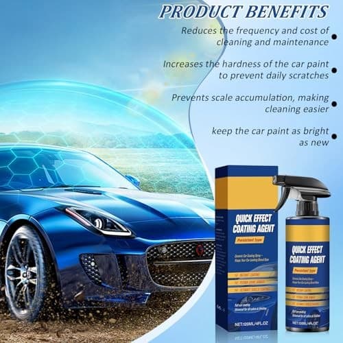 2PCS Advanced Car Quick-Acting Coating Agent Spray, Quick Effect Coating Agent  4