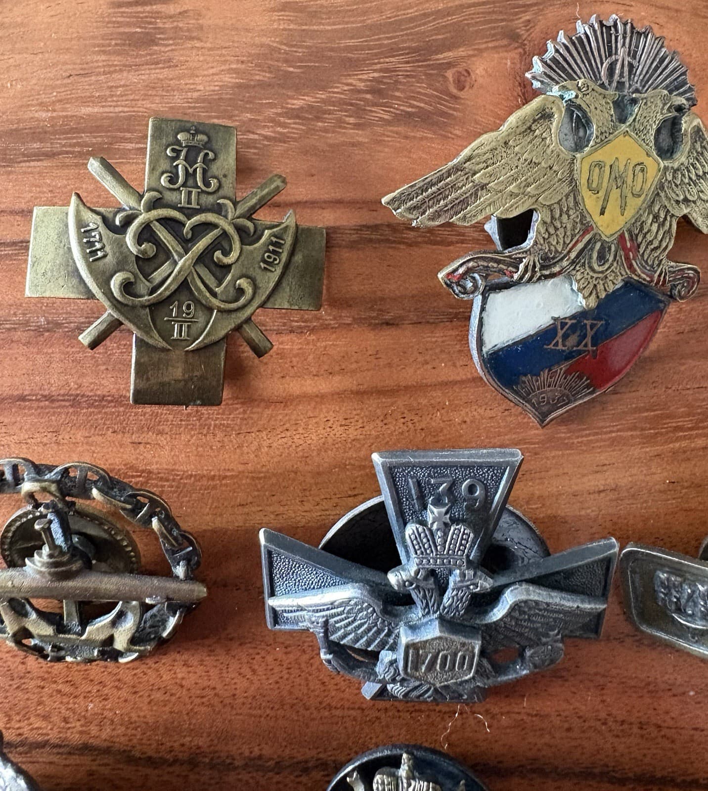 8 Russian Imperial Military Badges High Quality Copies World War One Era 5