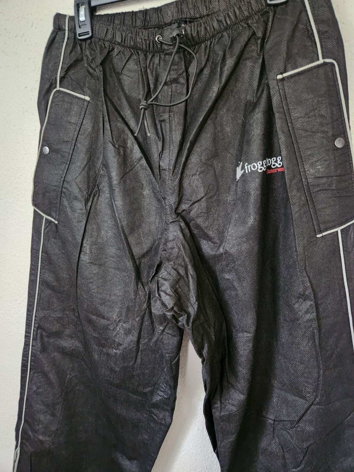 Frogg Toggs Waterproof Rain Pants Outdoor Men’s Medium Black Polypropylene 5