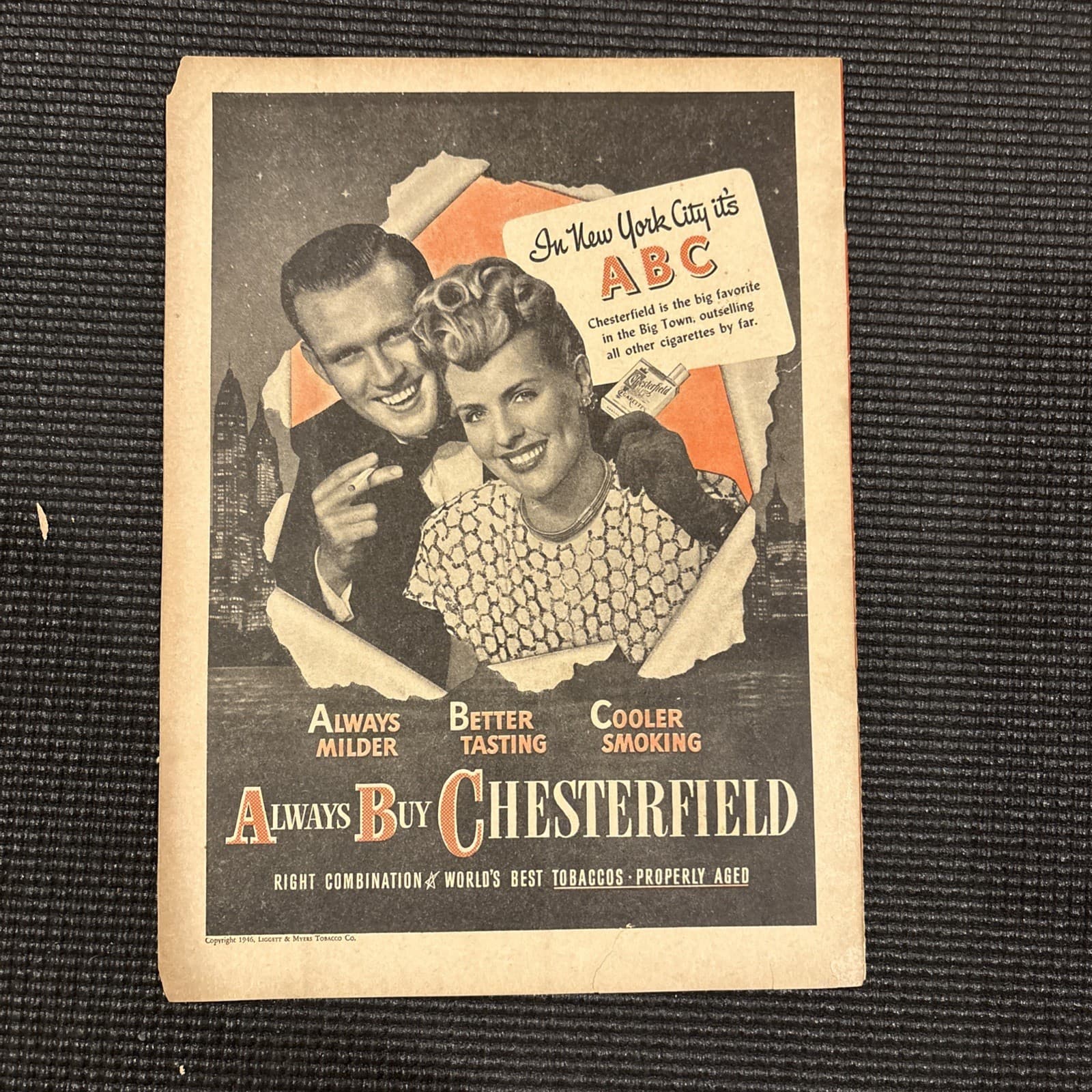 1946 NFL Championship (NY Giants vs. Chicago Bears) Official Program 3