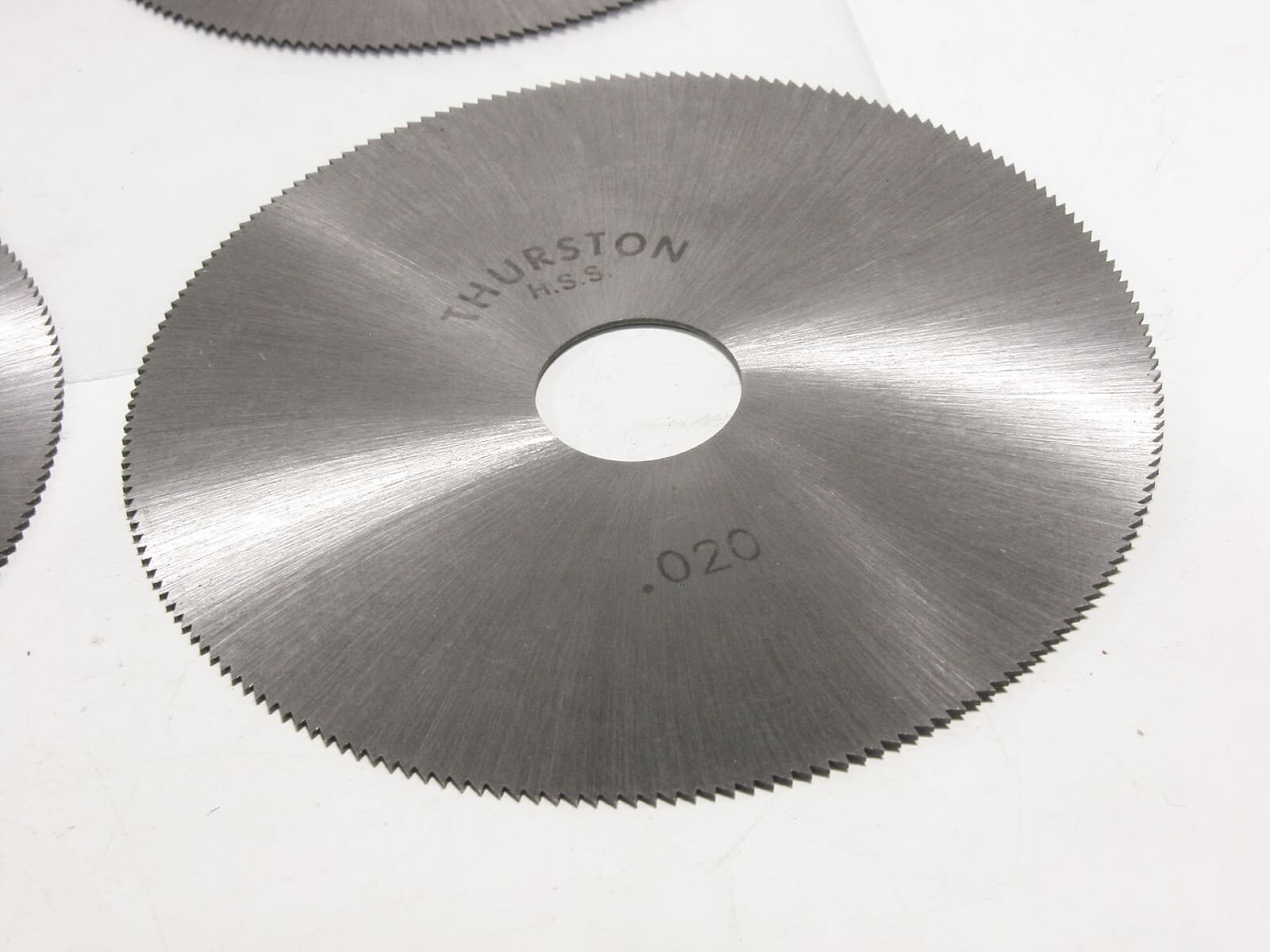 Vintage Thurston HSS 2.5 inch Diameter Circular Saw Blades, Unused 4