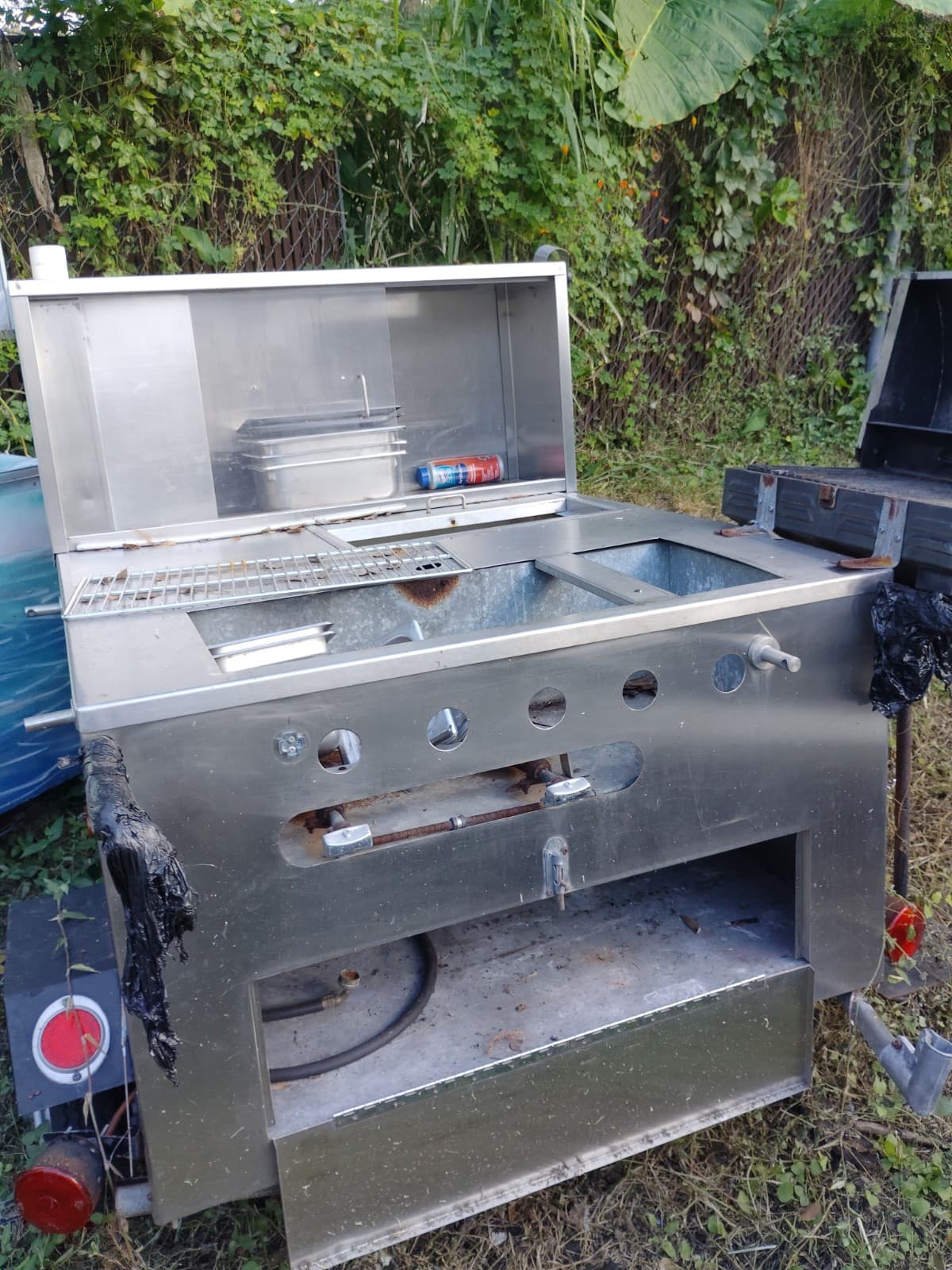 Mobile Hot Dog Cart Trailer Concession Food Stand Vendor Hotdog