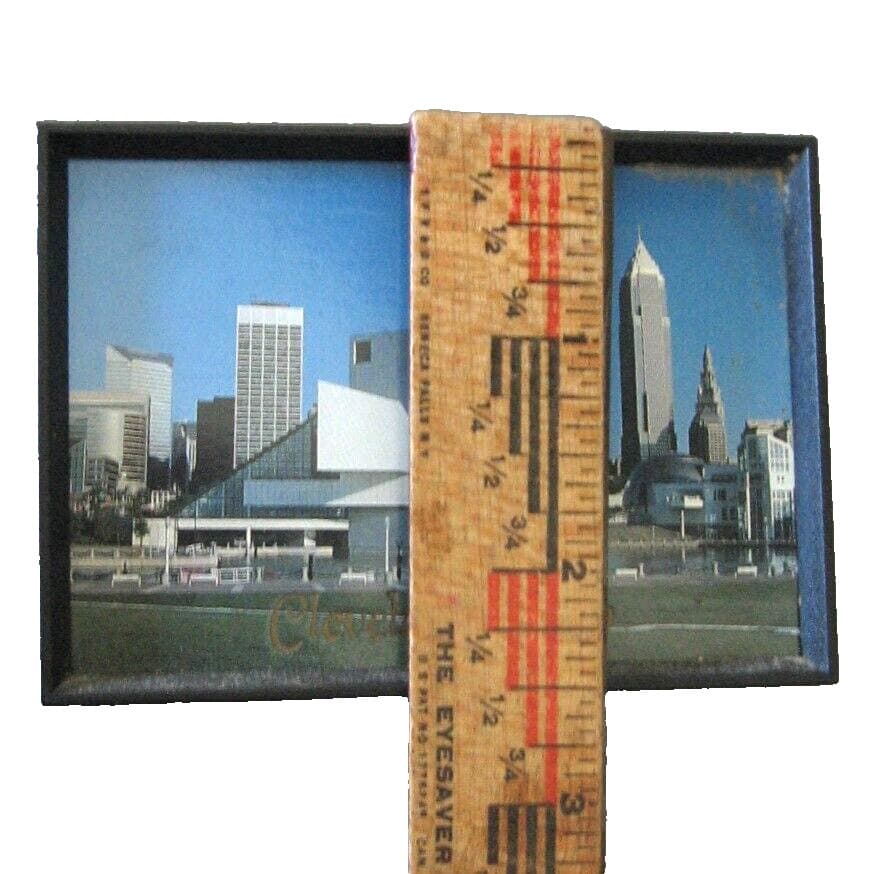 Cleveland Ohio Souvenir Magnet Skyline North Coast Harbor 4