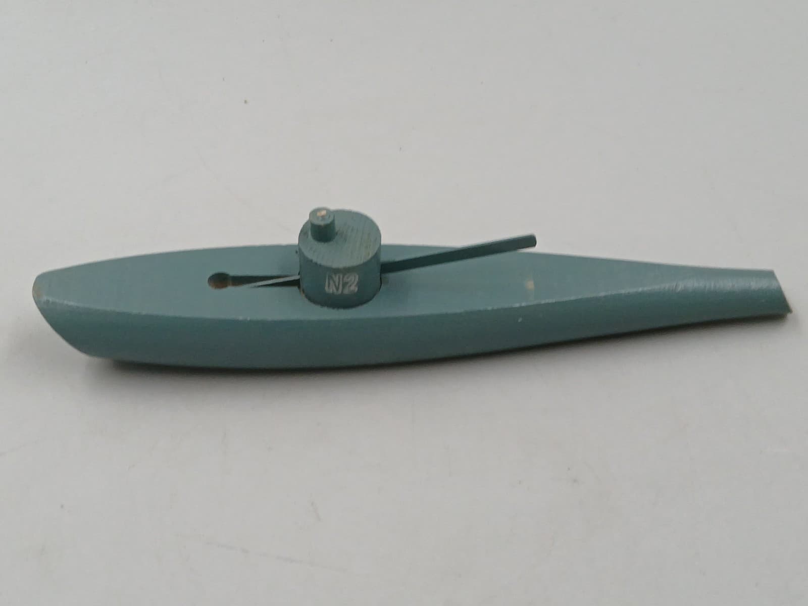 Vintage Wallace Task Force Submarine & Exploding Aircraft Carrier Wooden Toy Set 6