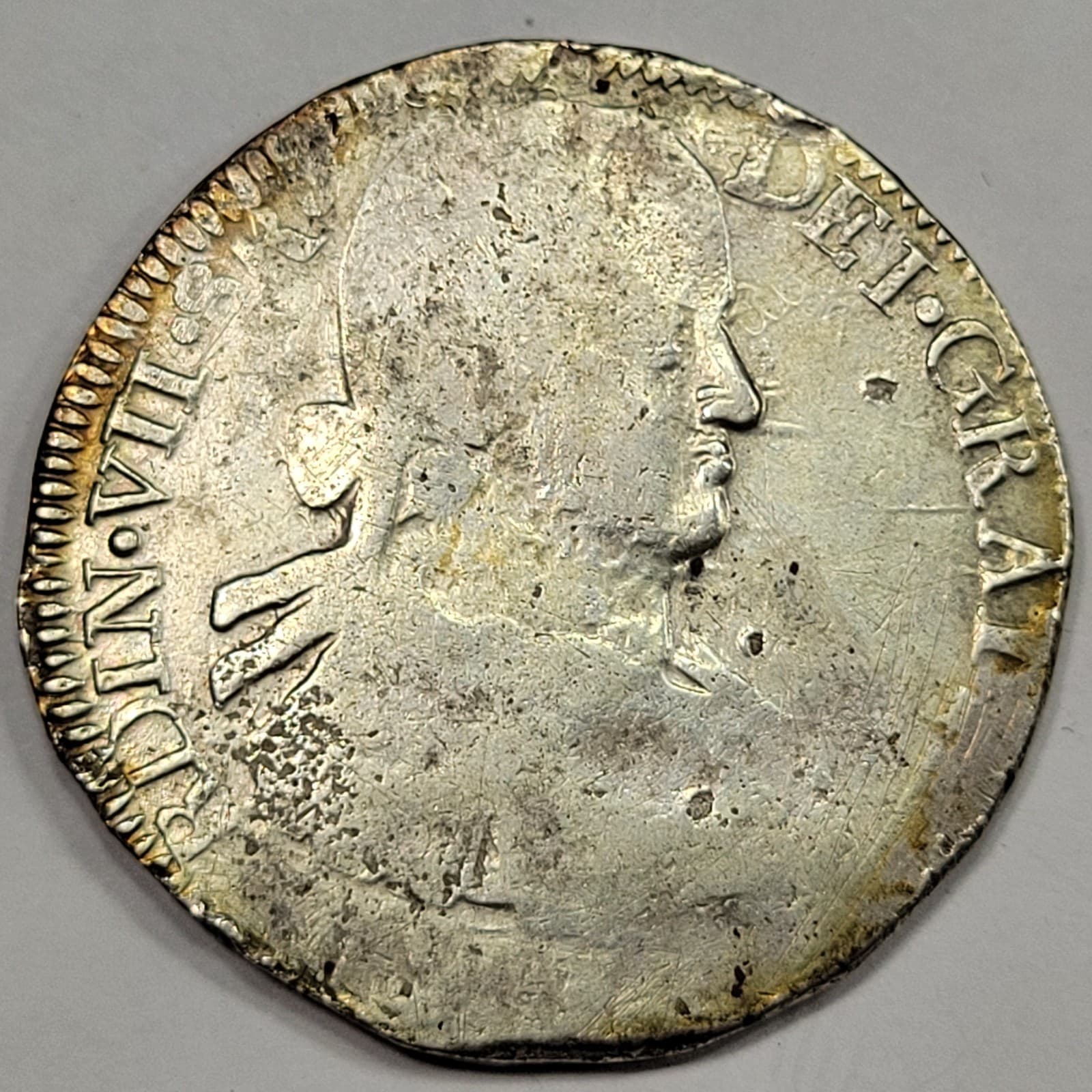 1812 Mexico 8 Reales Zacatecas MONEDA PROVISIONAL AU Nice w/ Light Scratch *K795