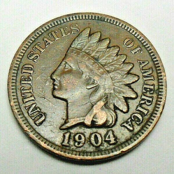 1904 P Indian Head Cent Penny  CULL   **FREE SHIPPING**