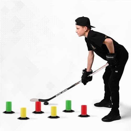 The Snake Trainer - Lightweight Stickhandling Training Tool - 1 Drill Cones 2