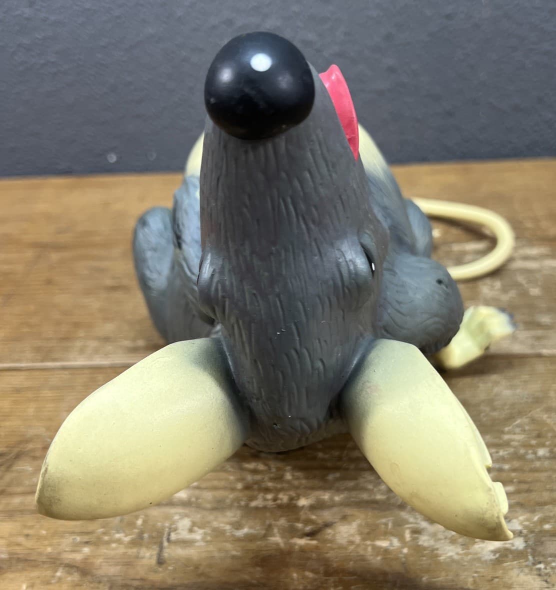 Gemmy 15" Animated Talking Burping Dying Halloween Fat Rat Rubber Prop (VIDEO) 6