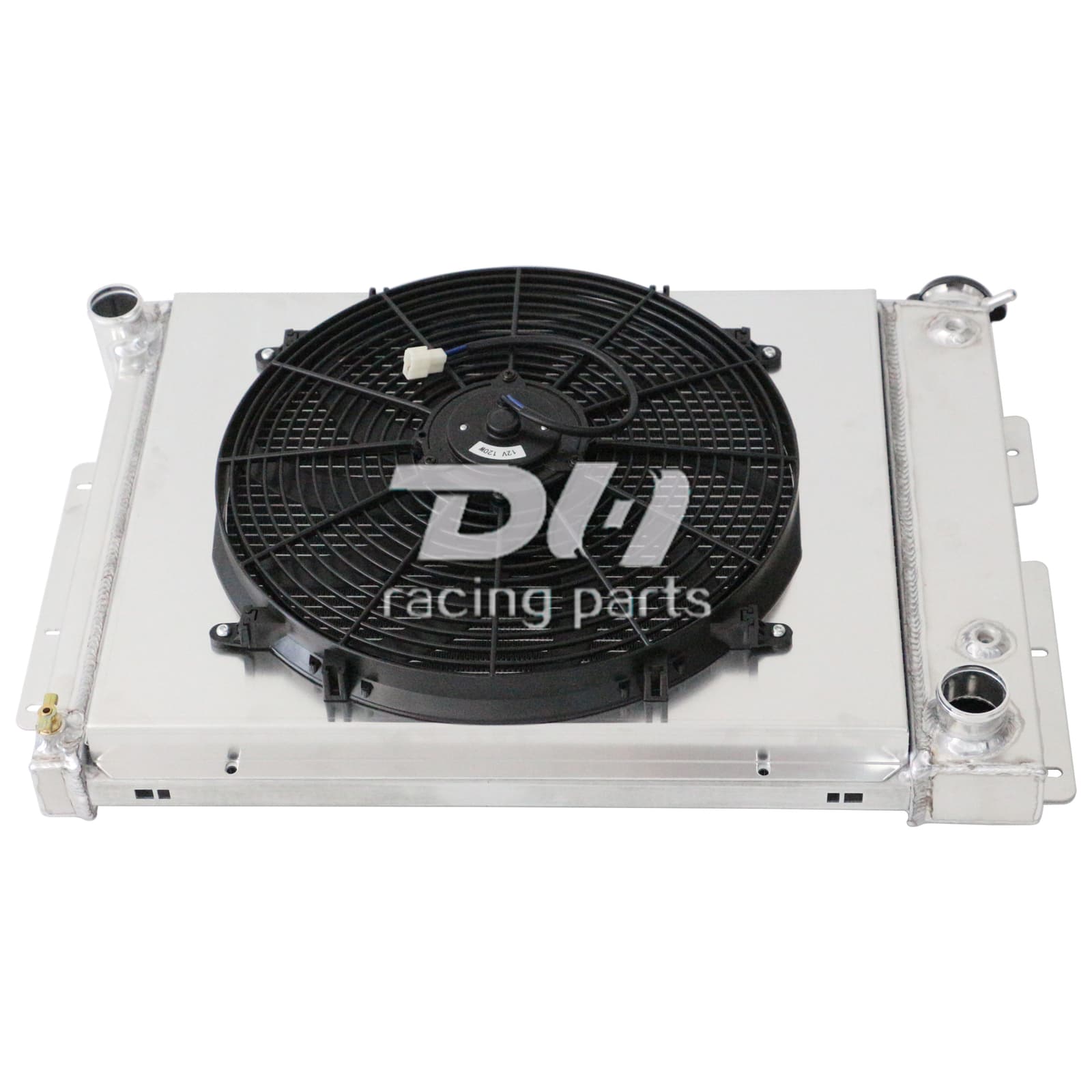 Aluminum Radiator Shroud Fan For 1967-1969 Chevy Pontiac /Firebird Camaro CC337  3