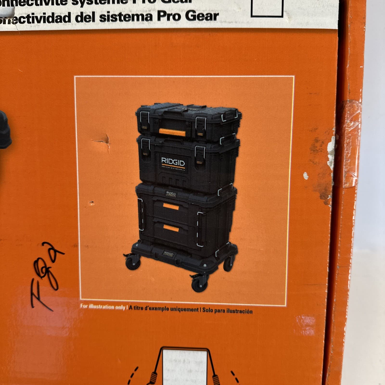 Ridgid Pro Gear Dolly Cart Modular Tool Box System Gen 2.0 330 Lb Capacity 3