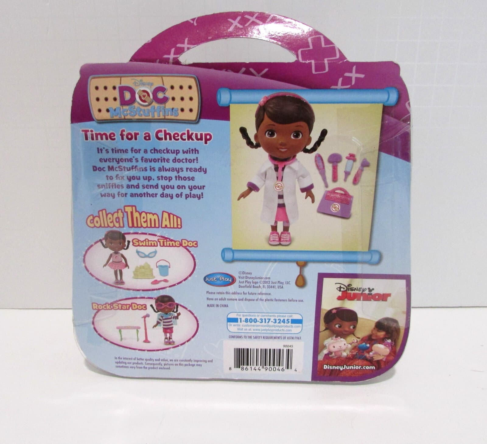 Doc McStuffins Doc Doll Playset Time for a Checkup 2012 NEW SEALED 5