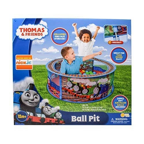 Thomas & Friends Pop Up Ball Pit Tent with 20 Play Pit Balls