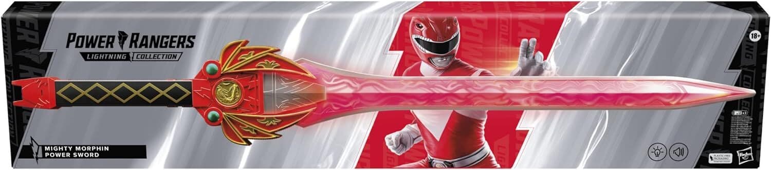 Power Rangers Lightning Collection Mighty Morphin Red Ranger Power Sword 2