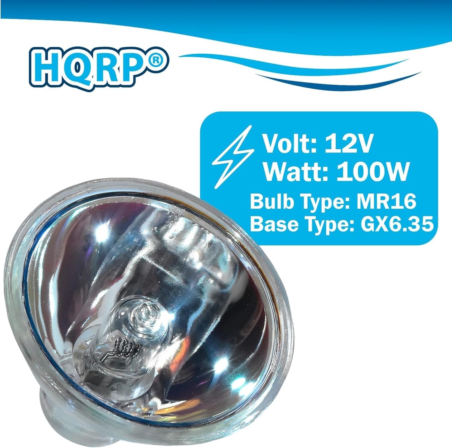 MR16 Bi-Pin Base Lamp Bulb 64627 for Elmo SC-18 K120SM ST-180ET ST600D Projector 4