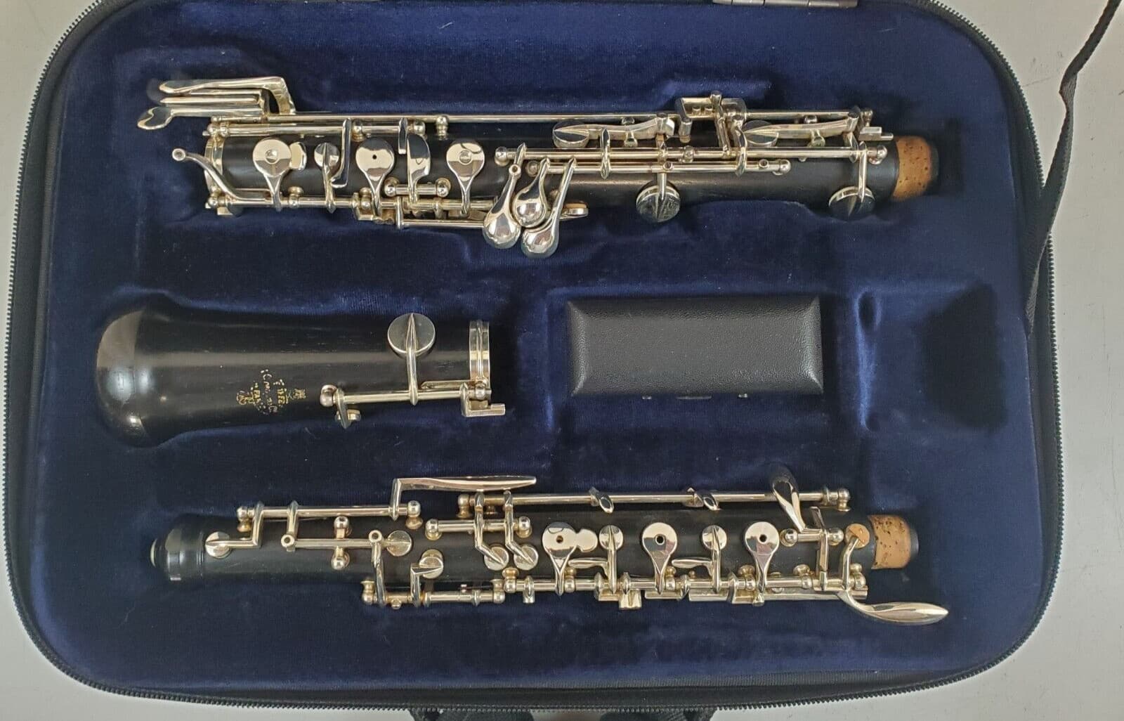 BUFFET CRAMPON MODEL 4052 CONSERVATORY WOOD OBOE THIRD OCTAVE KEY LEFT HAND F 2