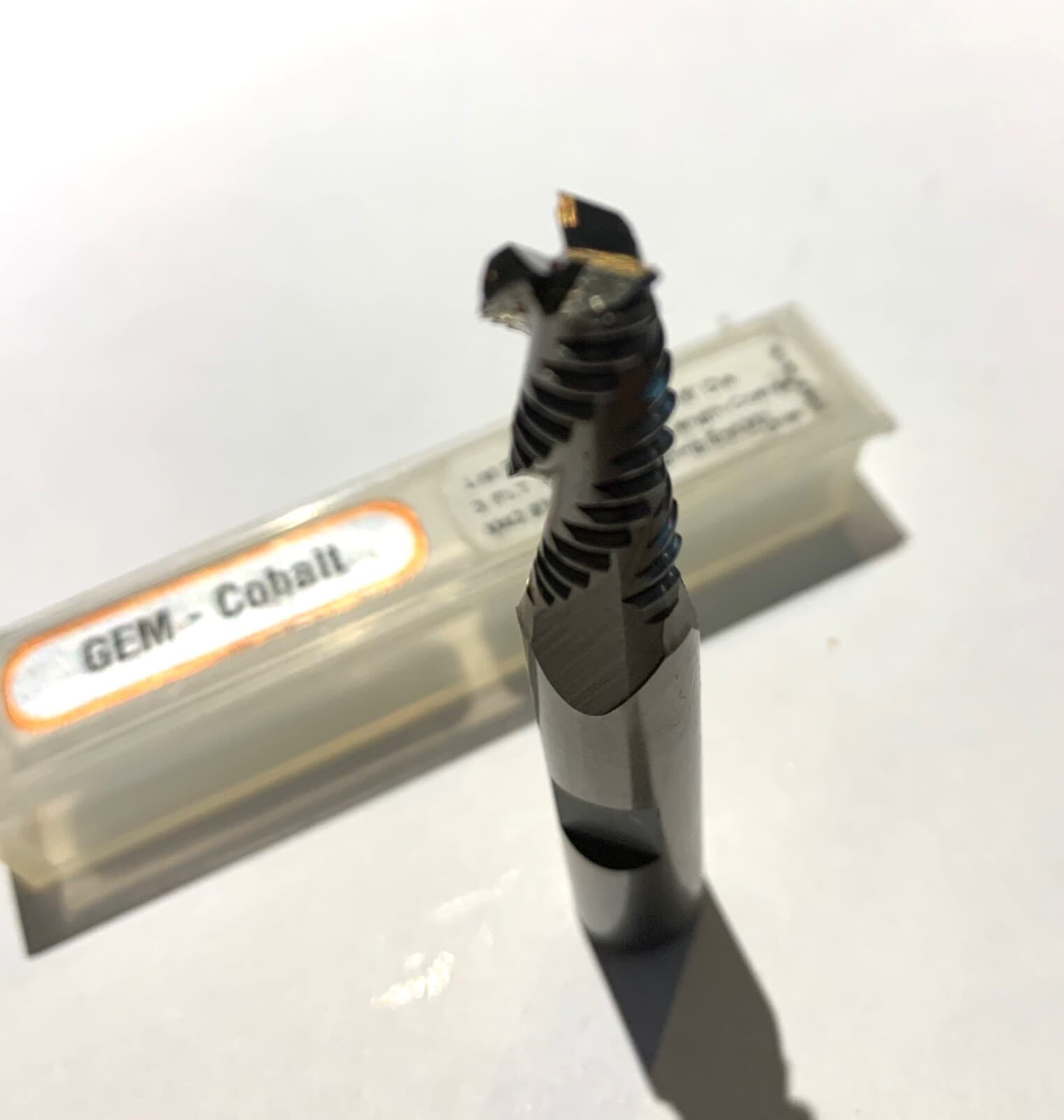 GEM M42 5/16" Cobalt Roughing End Mill - Regular Length-Coarse - 3FLT SE - NEW 2