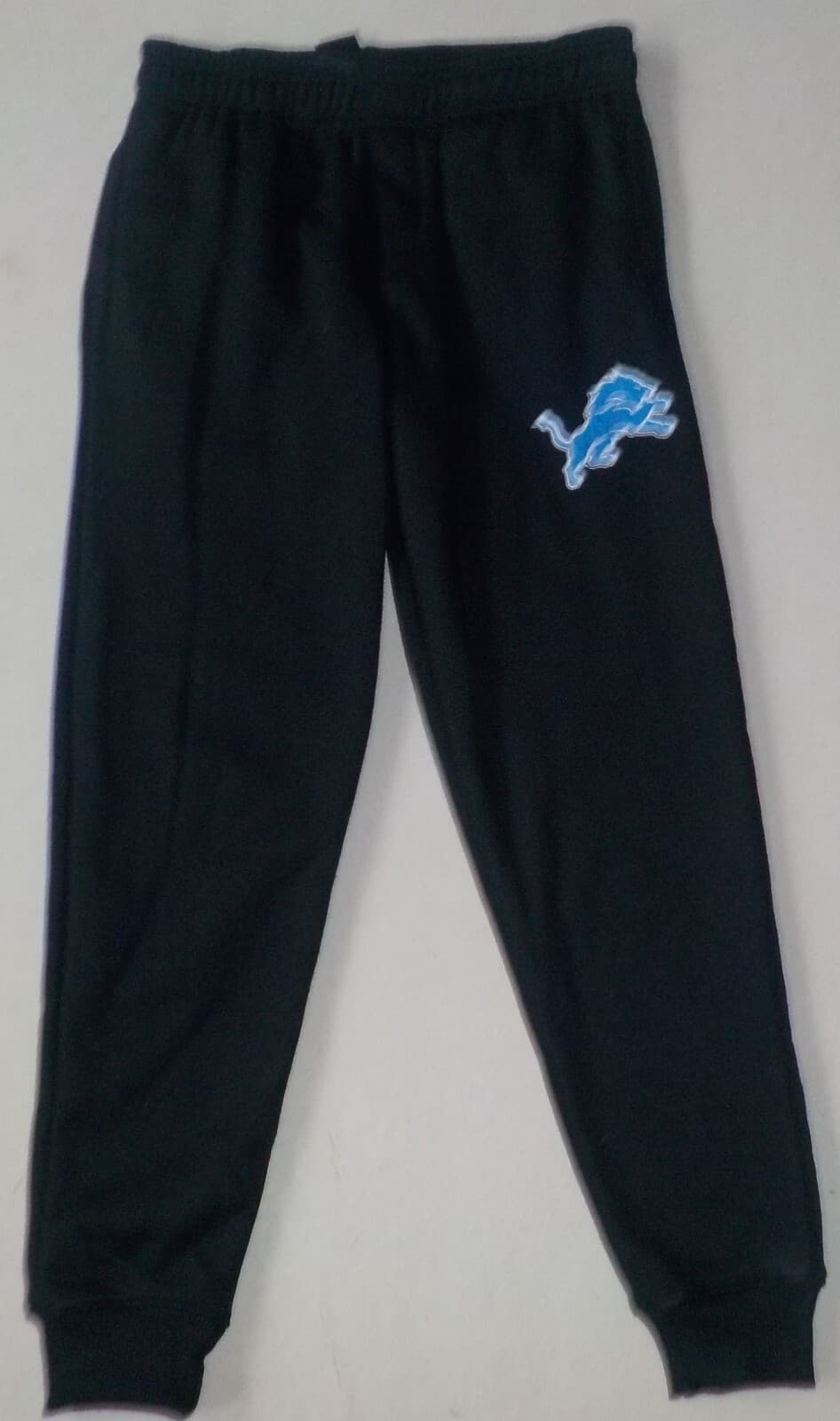 DETROIT LIONS YOUTH SWEATPANTS HOODIE 2 PC SET S M L NWT POLYESTER BLACK 4