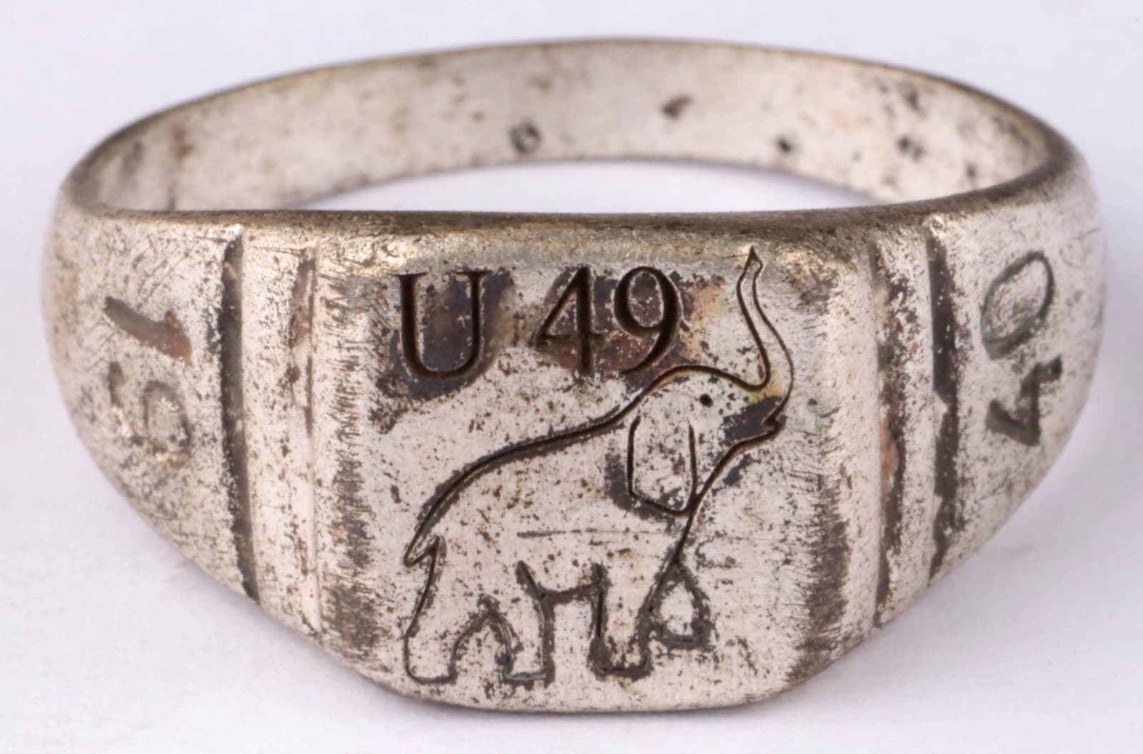 1940 Elephant U 49 Navy U-boat WW2 German ring naval submarine U-Boot Kriegsmari 6