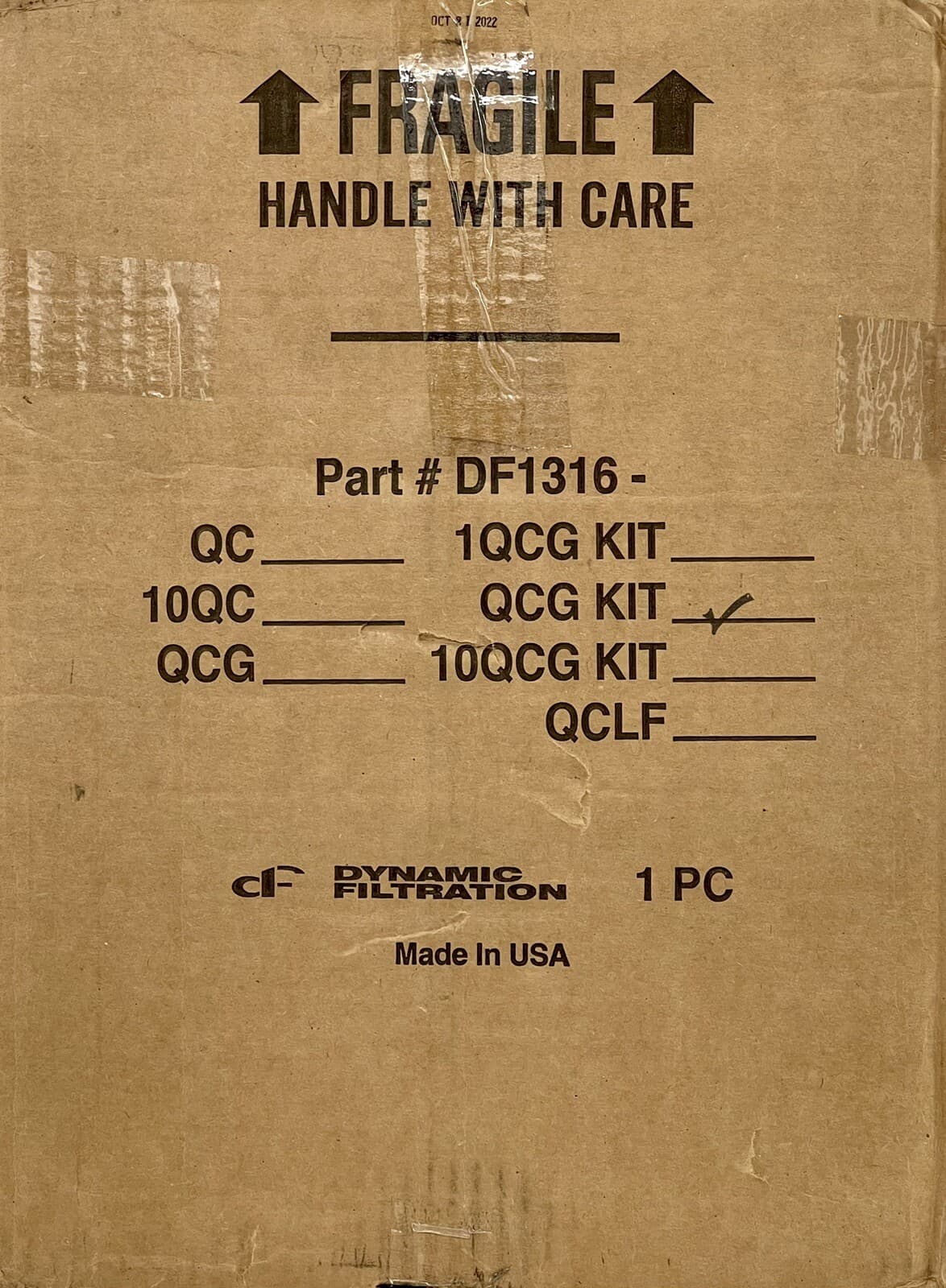 Dynamic Filtration 3-5 micron 1316-QCG KIT. Free Shipping! 2