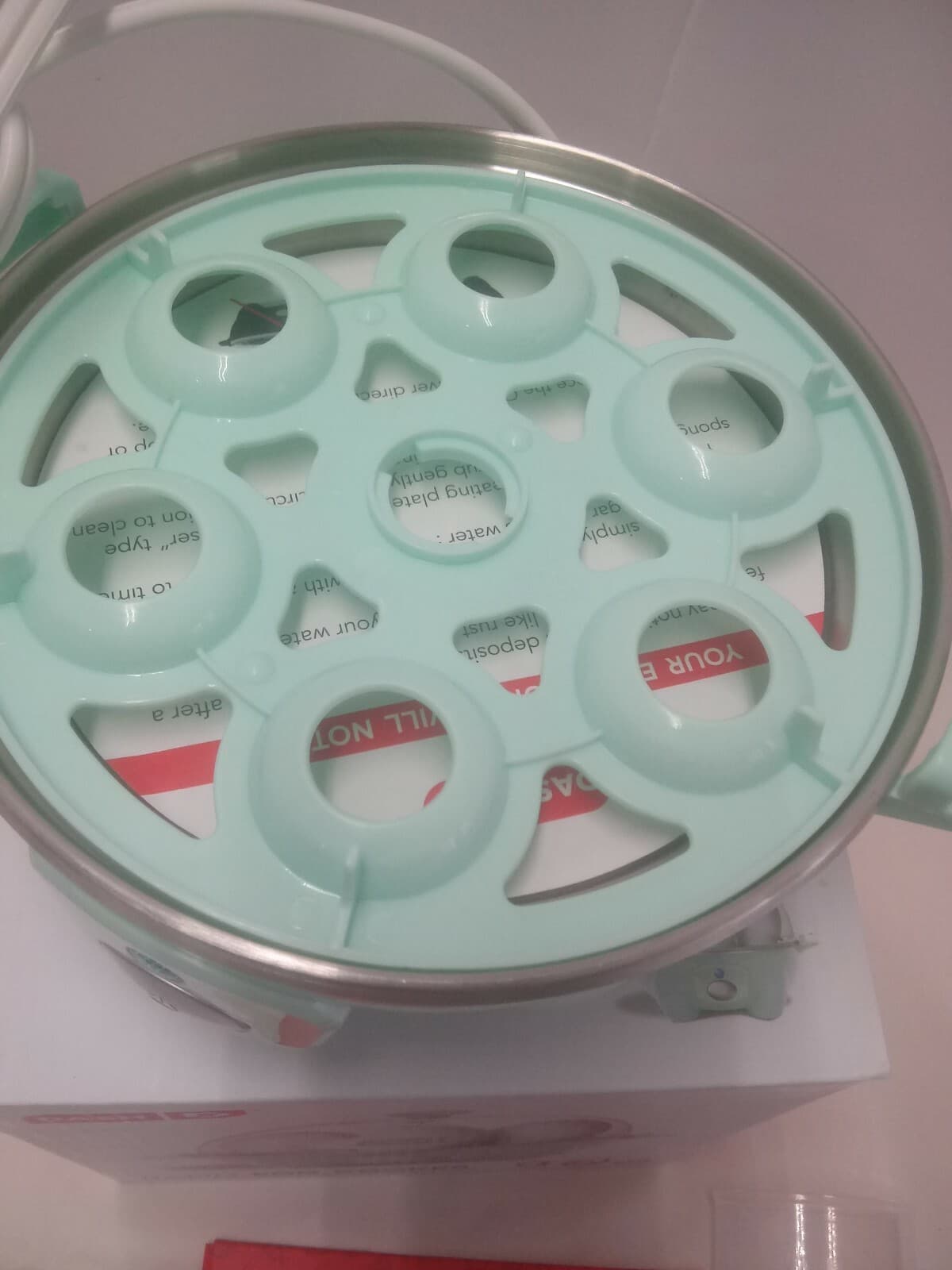 Dash Rapid Egg Cooker: 6 Egg Capacity Electric Hard, Soft Boiled Eggs 5