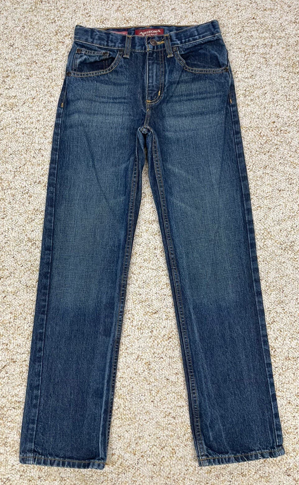 Old Navy Jeans Boys Youth Size 14 Original Slim  Denim Adjustable Waist (26x28)