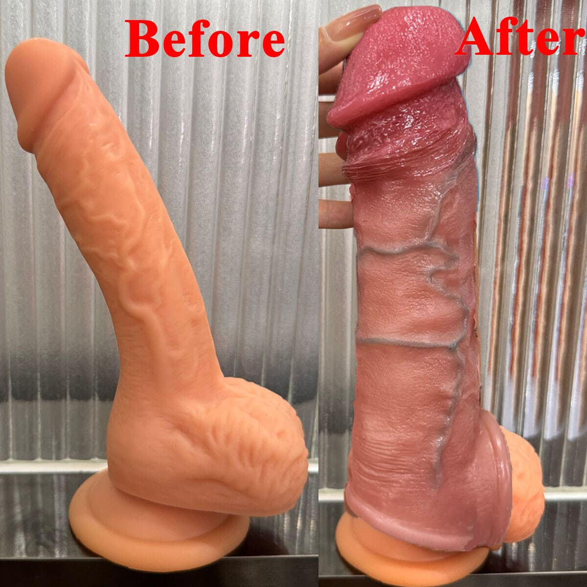 Male Cock Girth Enlarger Enhancer Penis Extension Extender Sheath Sleeve Men Big 2