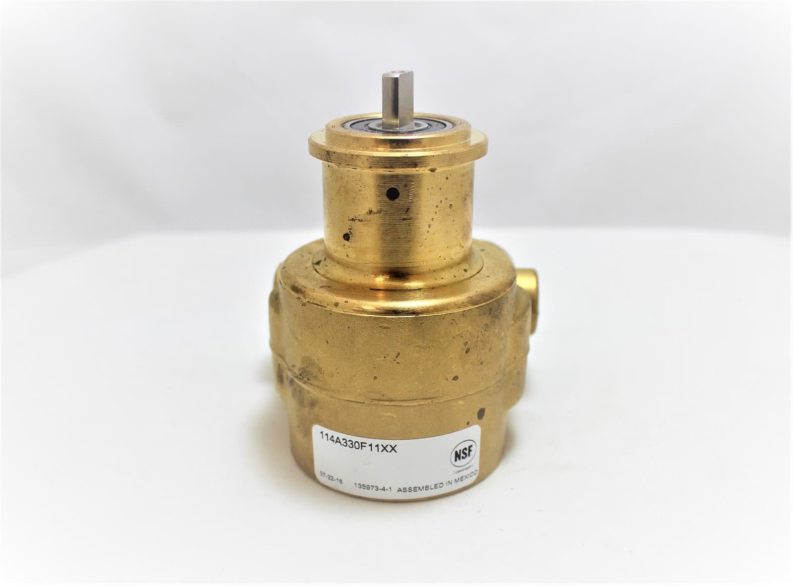 Procon Pump Model 114A330F11XX Brass 1/2" NPT Ports Carbonator 330 GPH New 5