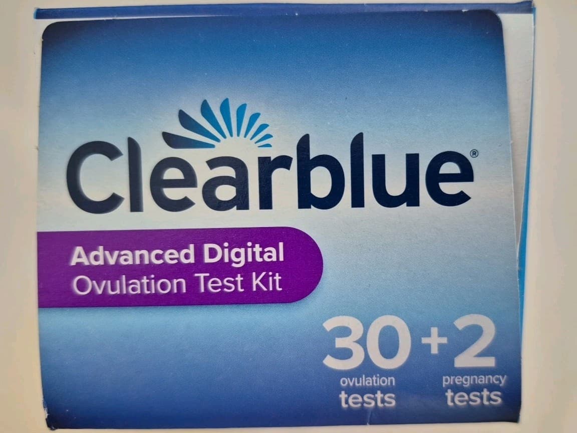 Clearblue Advanced Digital Ovulation Test Kit, 32 Ct. Exp 8/27 2
