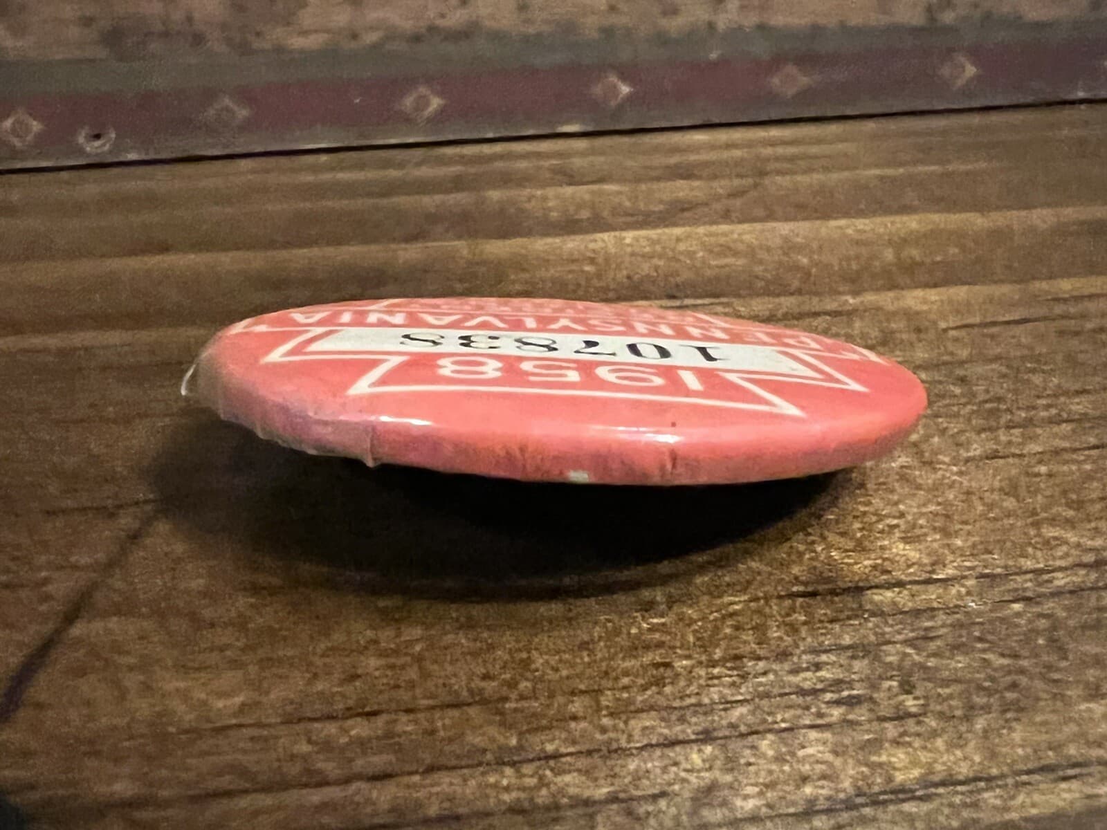 1958 PENNSYLVANIA PA. RESIDENT FISHING LICENSE, VINTAGE 4