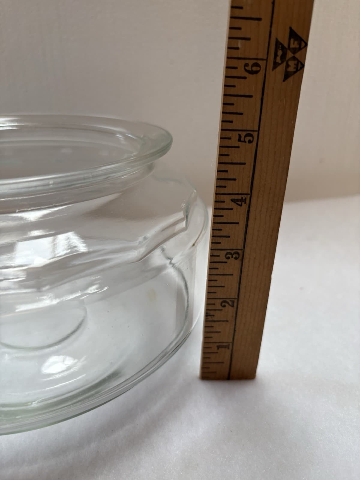 Vintage Glass Turtle Fish Bowl Mid Century Modern Terrarium I Gallon 6” 5