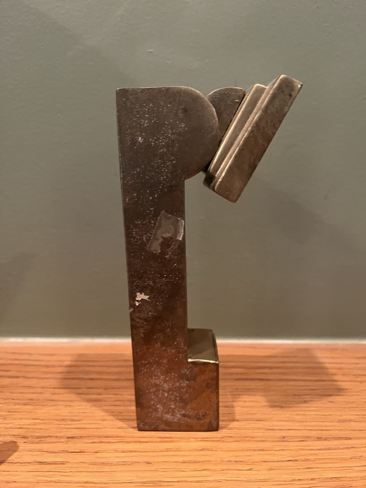 Vintage Heavy Solid Brass Heavy 6 1/2" Door Knocker 6