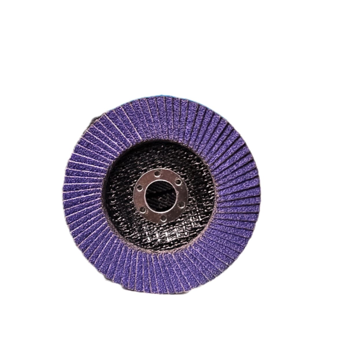 10PCS 4-1/2"x7/8"/115X22MM Purple Ceramic Flap Discs 80Grit Grinding Wheels T29