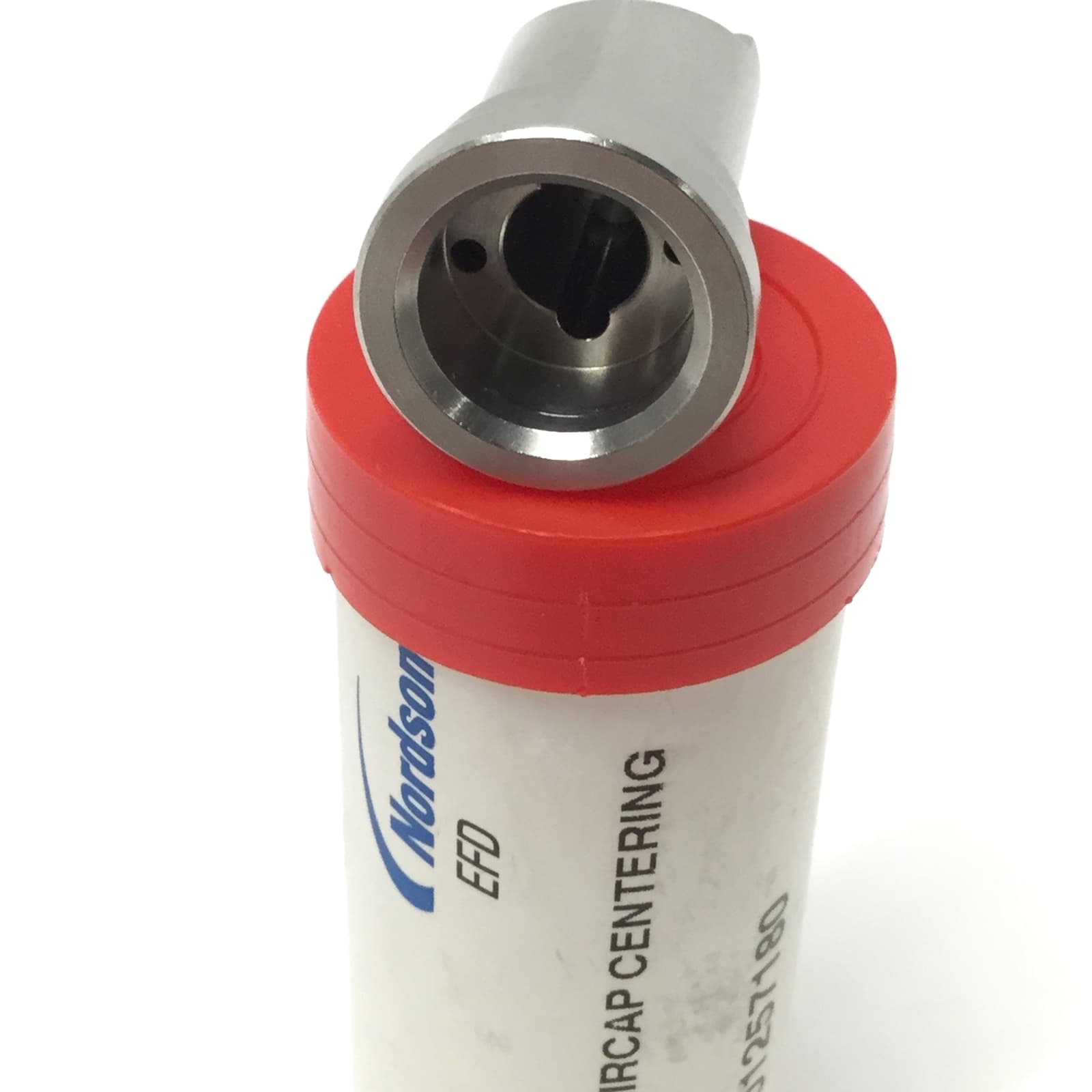 Nordson 7029609 MicroSpray Dispensing Valve Centering Fan Air Cap Nozzle Tip 3