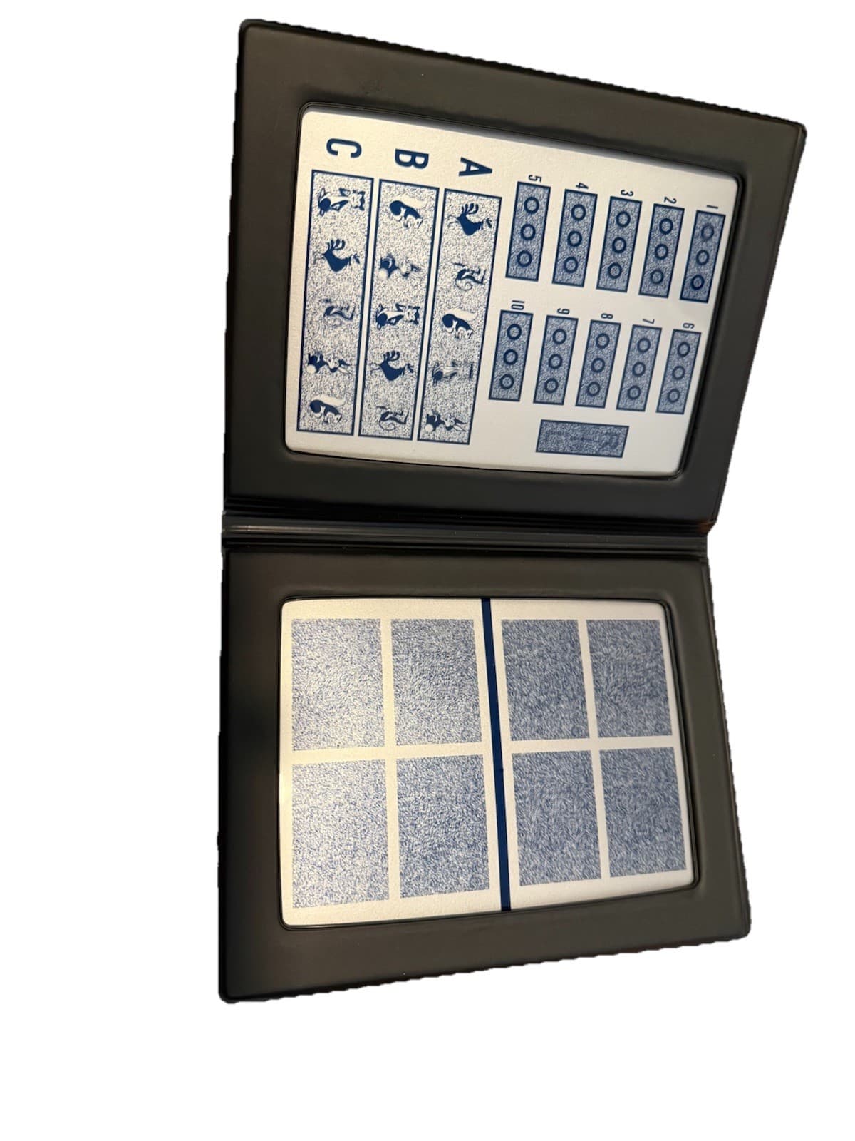 Stereo Optical Optometry Randot Stereotest w/ Glasses  (Mint Condition) 2