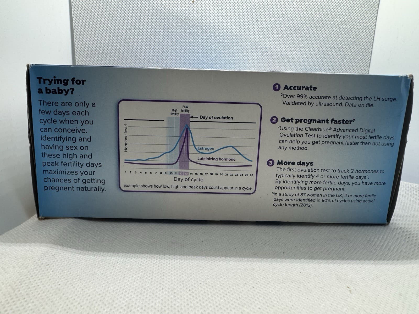 Clearblue Advanced Digital Ovulation Test Kit, 30 Ovulation +2 Pregnancy 08/27 2