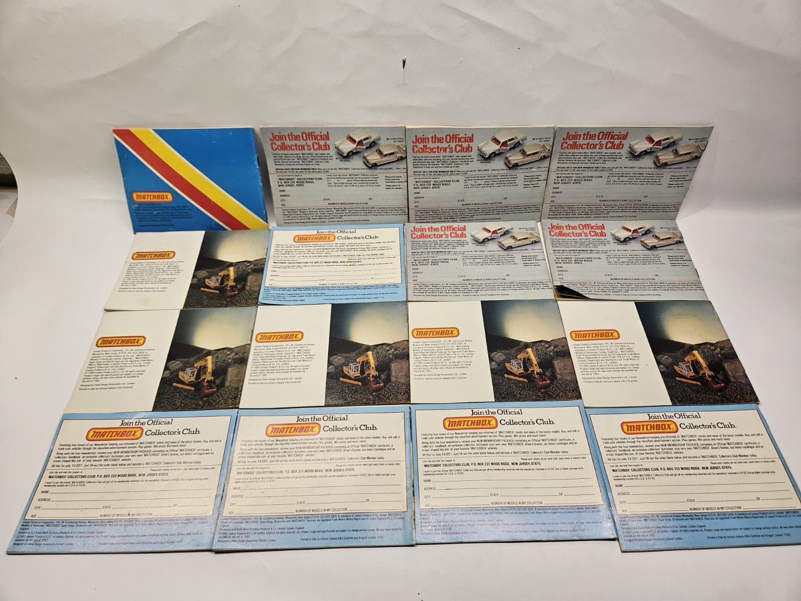 Matchbox Catalog Catalogue 80/81, 81/82, 82/83, 83 Lot Of 16 6