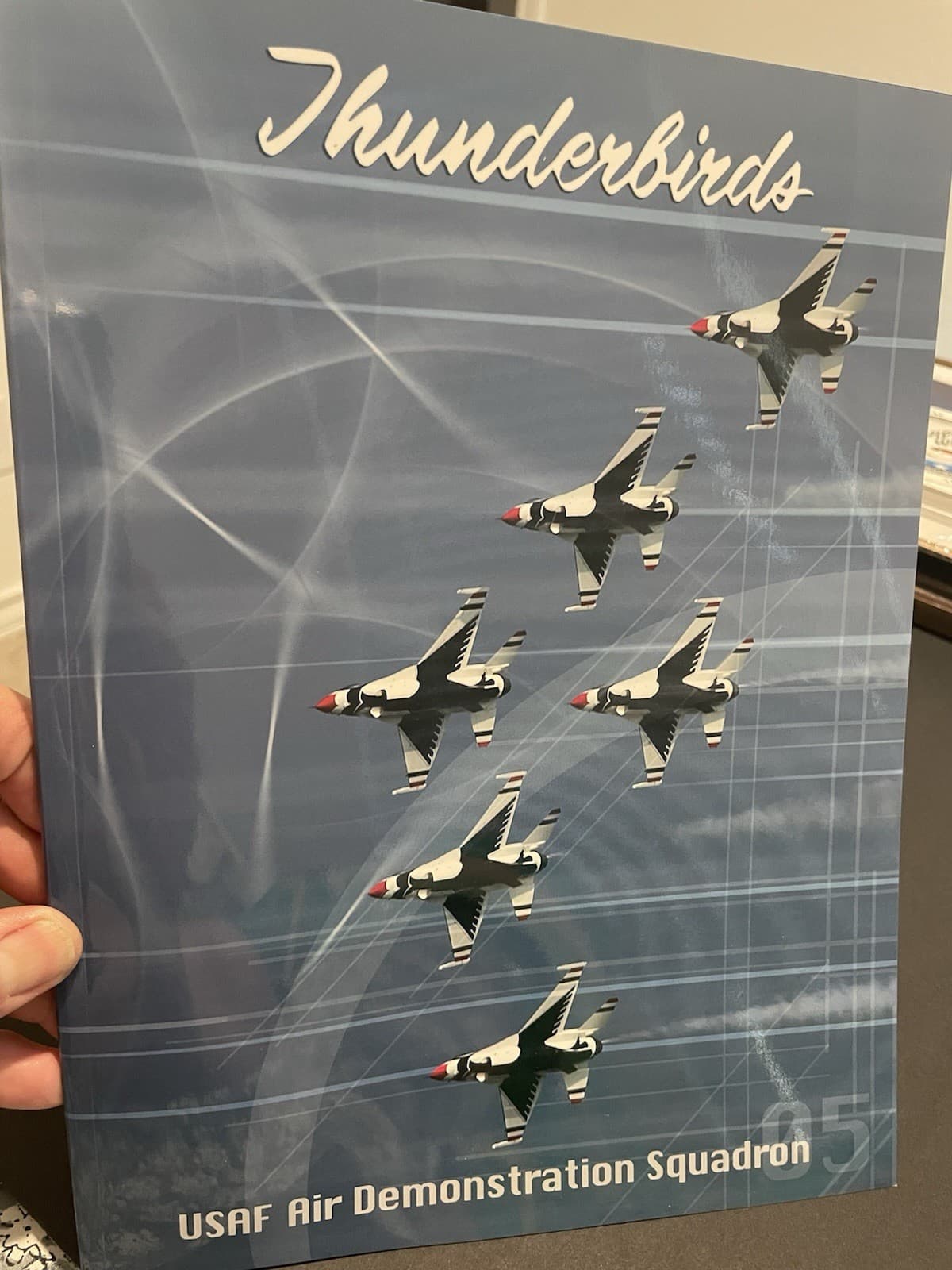 USAF Thunderbirds 2005 VIP Yearbook Lt Col Michael Chandler Leader Nellis AFB
