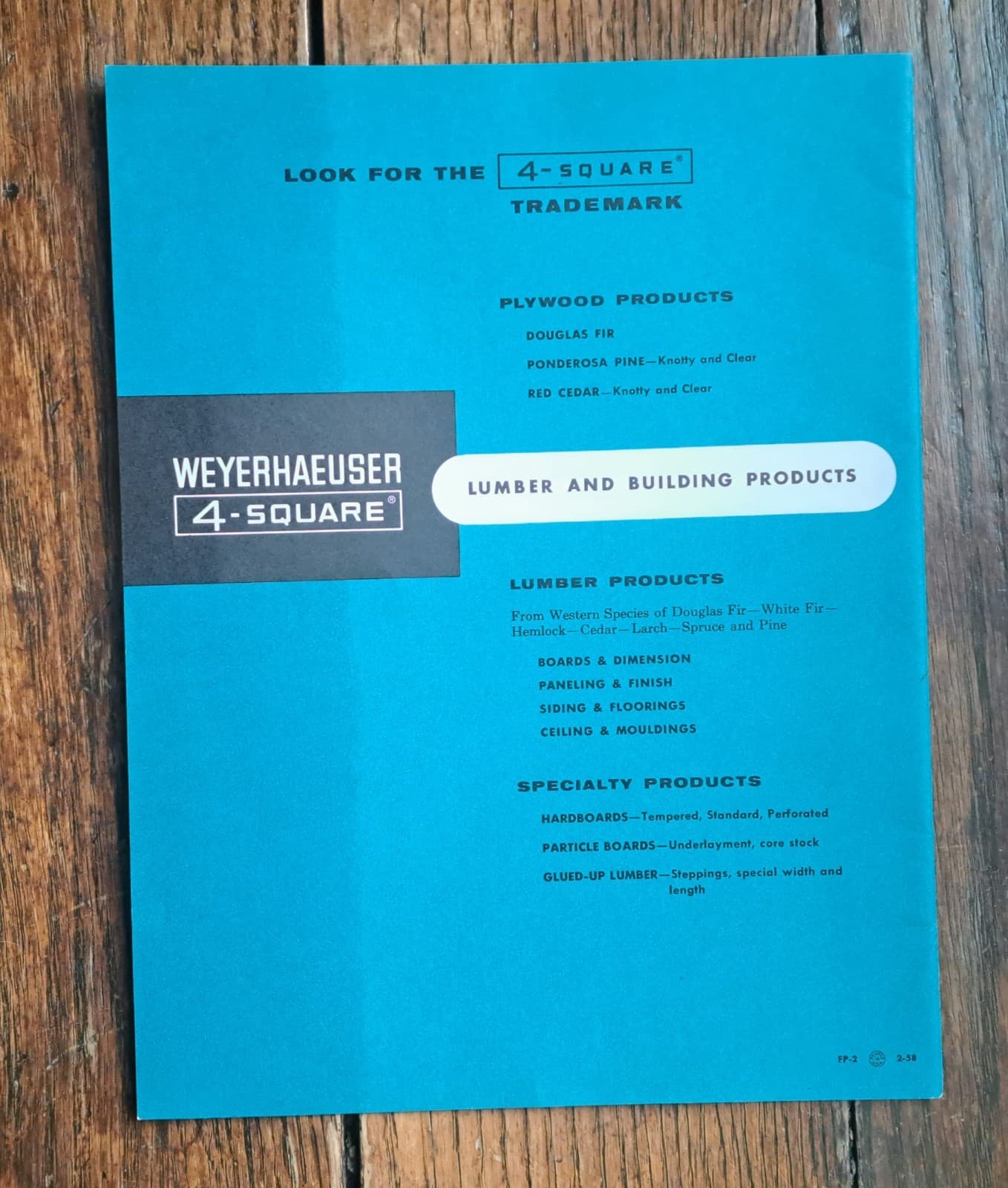 Poultry Houses and Equipment 1958 Weyerhaeuser 4-Square PB 6