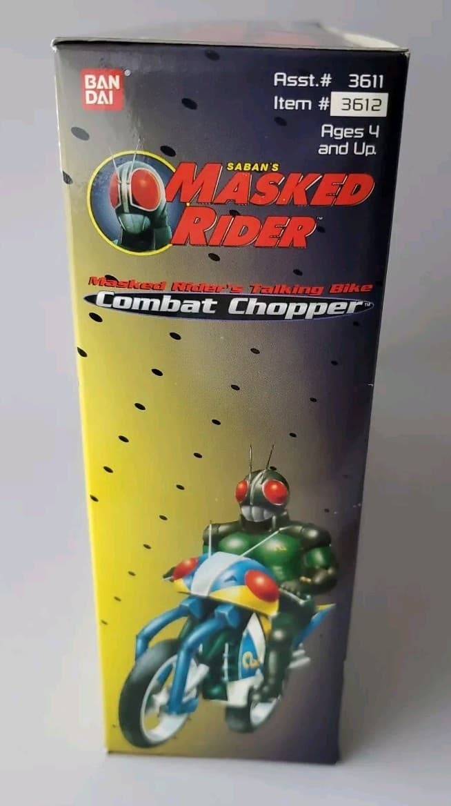 SABAN MASKED RIDER COMBAT CHOPPER VINTAGE 1995 MOTORCYCLE TALKING BIKE MODEL 5