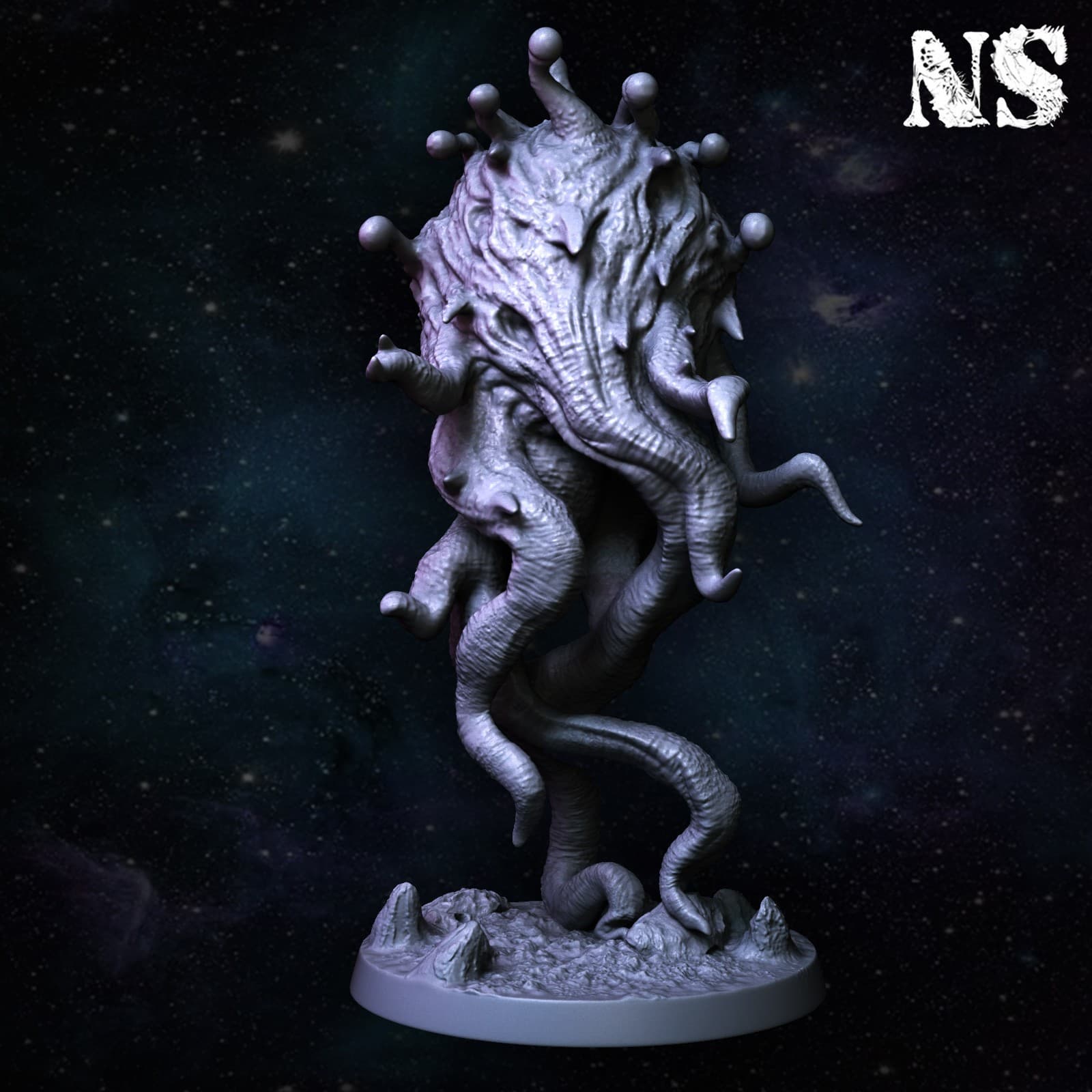 Flying Polyps x3 | NSMiniatures | 3D Printed | Creatures | D&D RPG 4