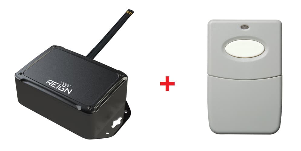 Reign XRE-100 & TX-100 Remote Transmitter and Gate Receiver Kit 1/2 Mile Range