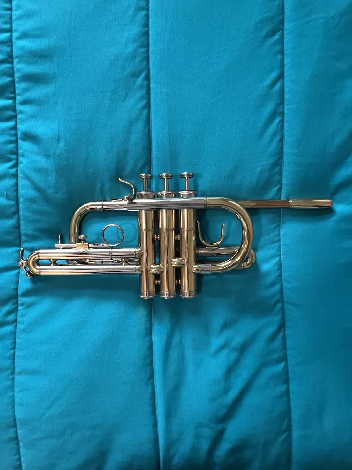 Jean Baptiste Herald Trumpet with Case, JB100HT, S#7357, Vintage, Rare 4